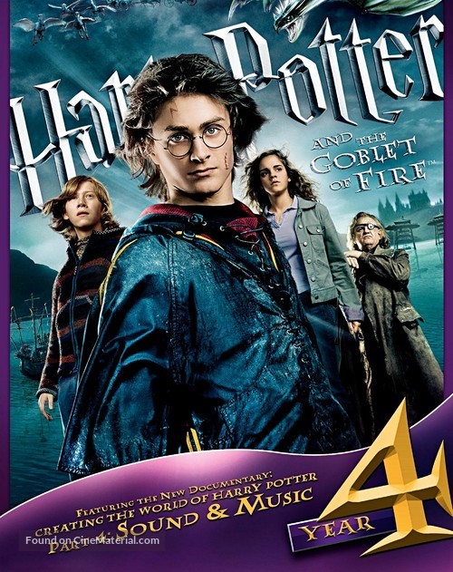 Harry Potter and the Goblet of Fire - Canadian Blu-Ray movie cover