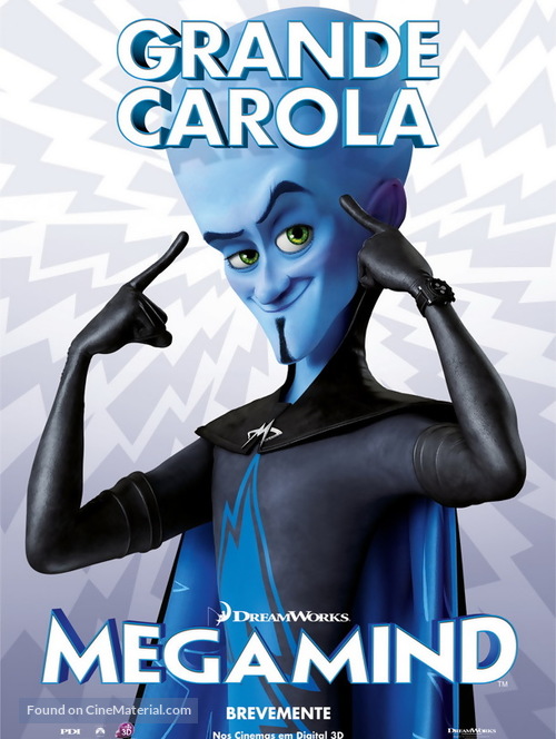 Megamind - Portuguese Movie Poster