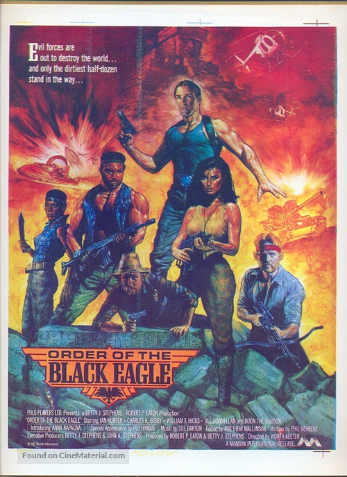 The Order of the Black Eagle - Movie Poster