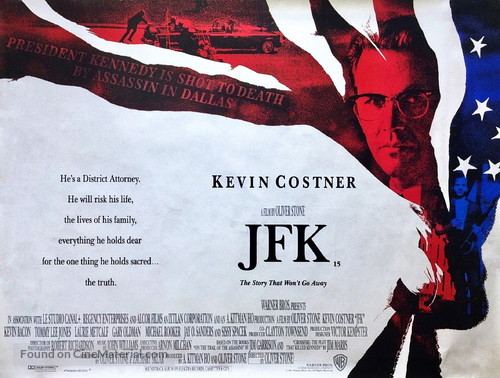 JFK - British Movie Poster