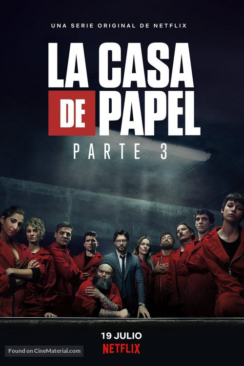 &quot;La casa de papel&quot; - Mexican Movie Poster