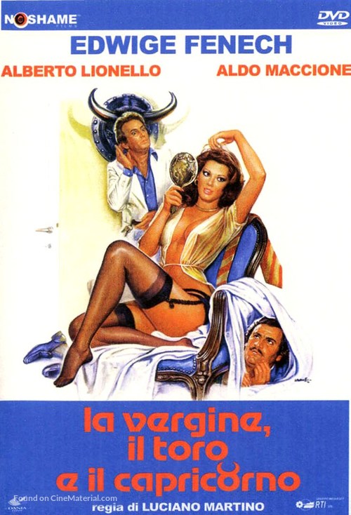 La vergine, il toro e il capricorno - Italian DVD movie cover