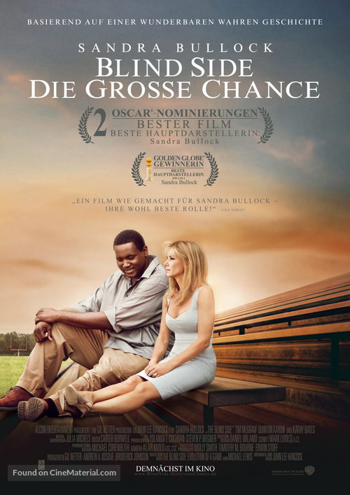 The Blind Side - German Movie Poster