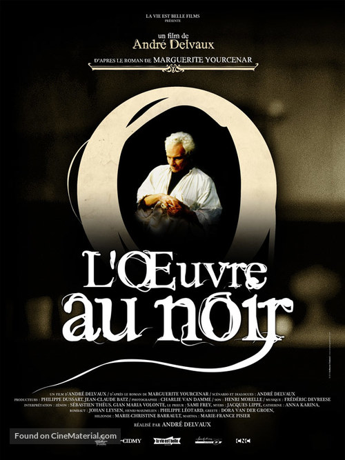 L&#039;oeuvre au noir - French Movie Poster