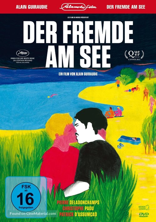 L&#039;inconnu du lac - German DVD movie cover