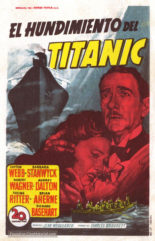 Titanic - Spanish Movie Poster