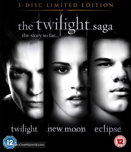 Twilight (2008) British blu-ray movie cover