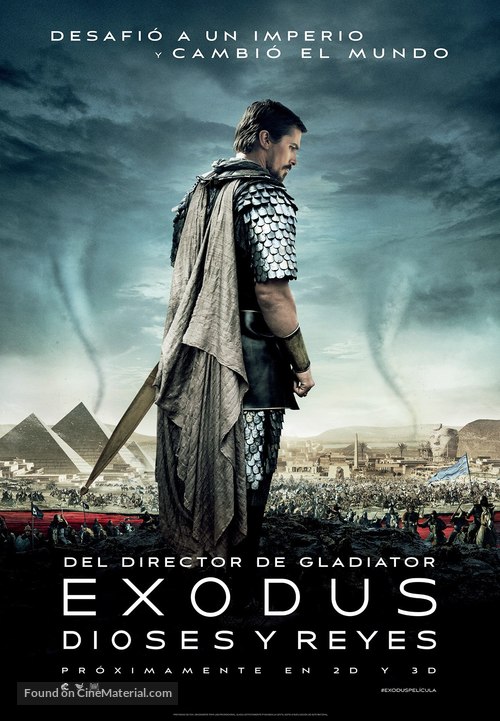 Exodus: Gods and Kings - Spanish Movie Poster