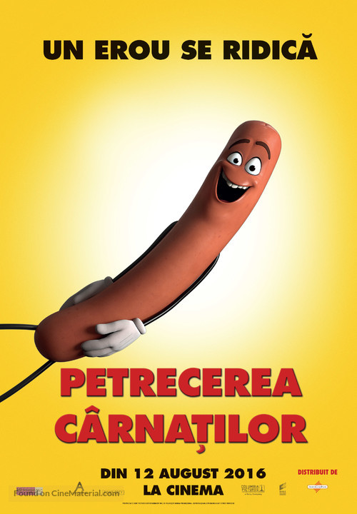 Sausage Party - Romanian Movie Poster