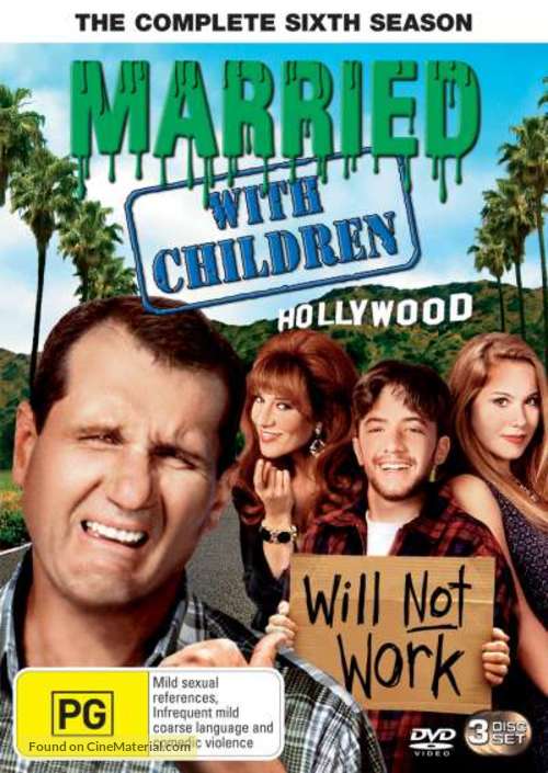 &quot;Married with Children&quot; - Australian DVD movie cover