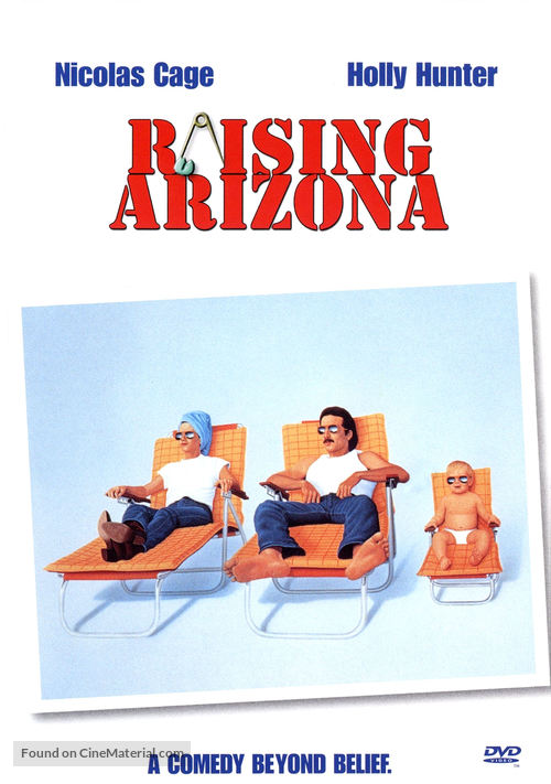 Raising Arizona - DVD movie cover