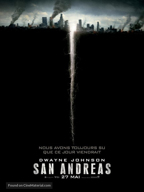 San Andreas - French Movie Poster