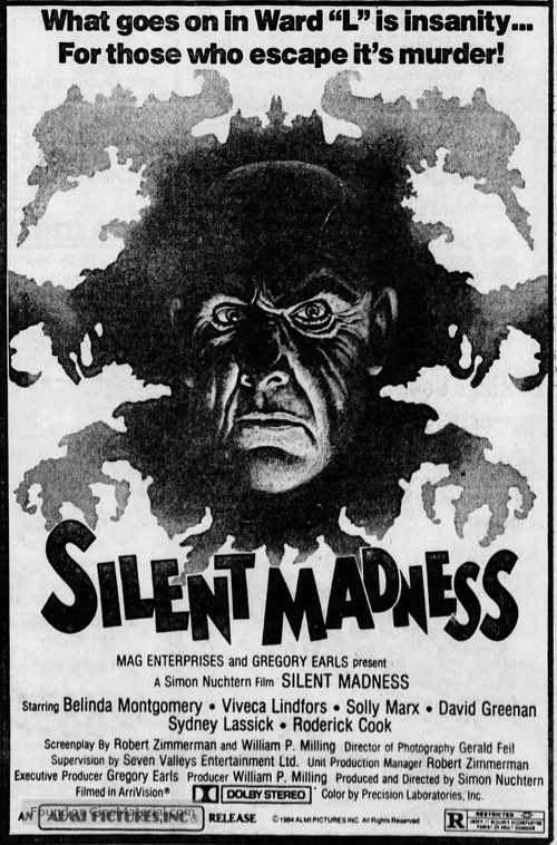 Silent Madness - poster