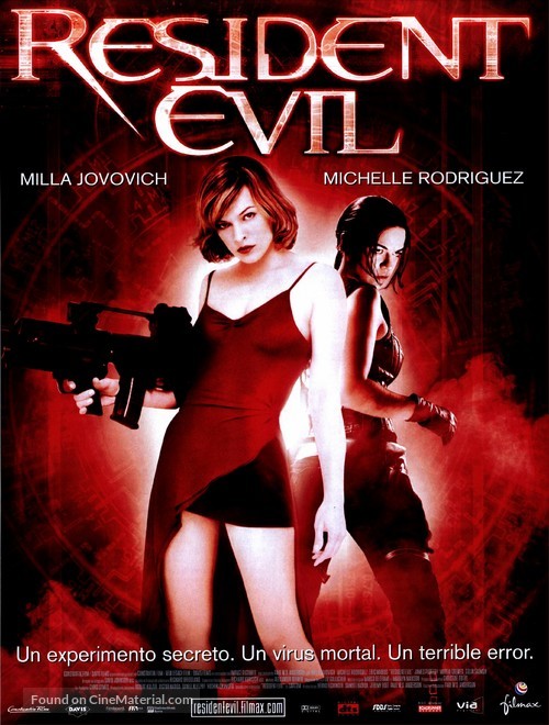 Resident Evil - Spanish Movie Poster