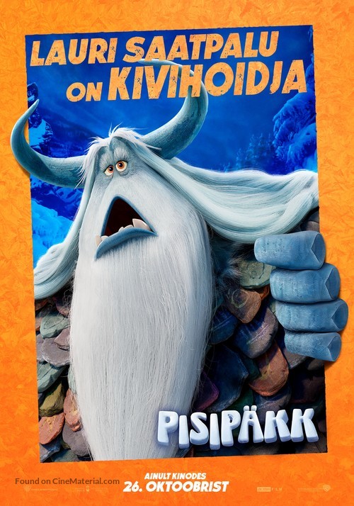 Smallfoot - Estonian Movie Poster