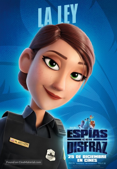 Spies in Disguise - Spanish Movie Poster