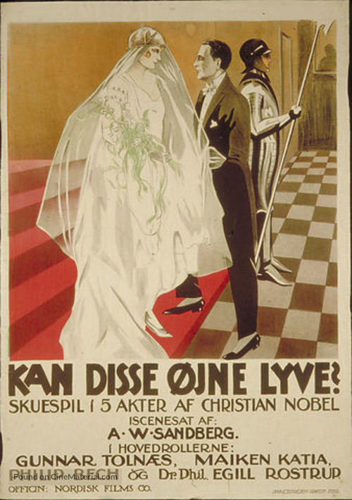 Kan disse &oslash;jne lyve? - Danish Movie Poster