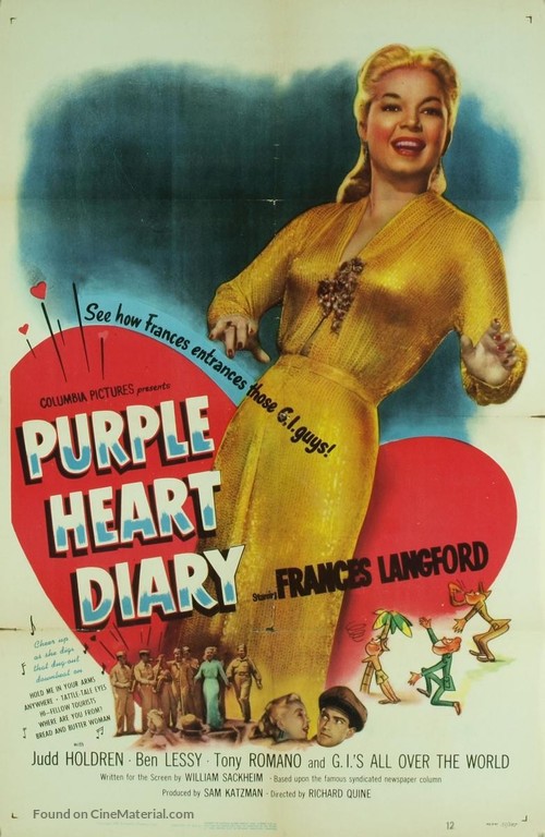 Purple Heart Diary - Movie Poster