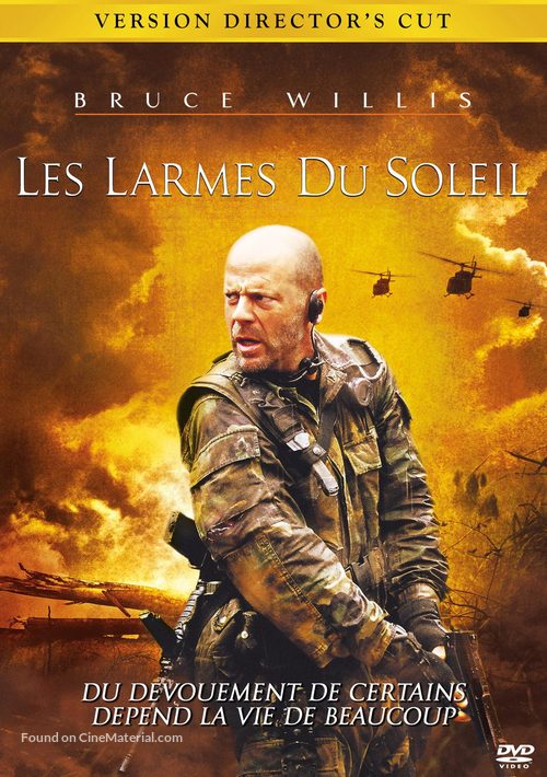 Tears of the Sun - French DVD movie cover