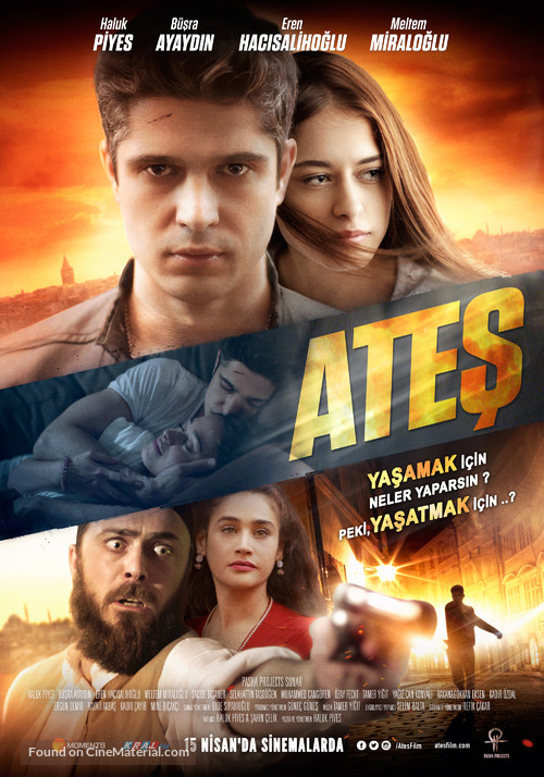 Ates - Turkish Movie Poster