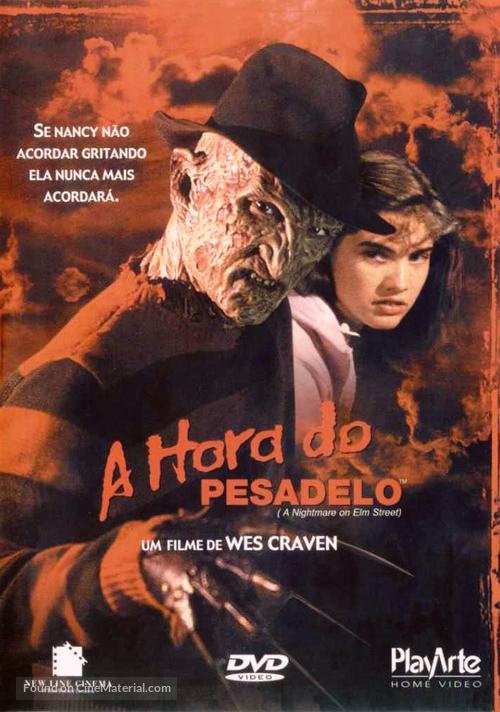 A Nightmare On Elm Street - Brazilian DVD movie cover