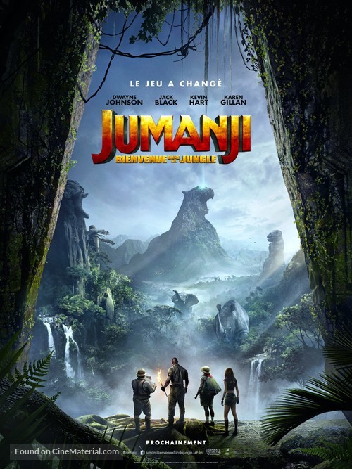 Jumanji: Welcome to the Jungle - French Movie Poster