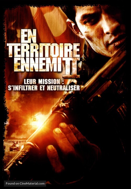 Behind Enemy Lines II: Axis of Evil - French DVD movie cover