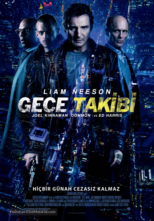 Run All Night - Turkish Movie Poster