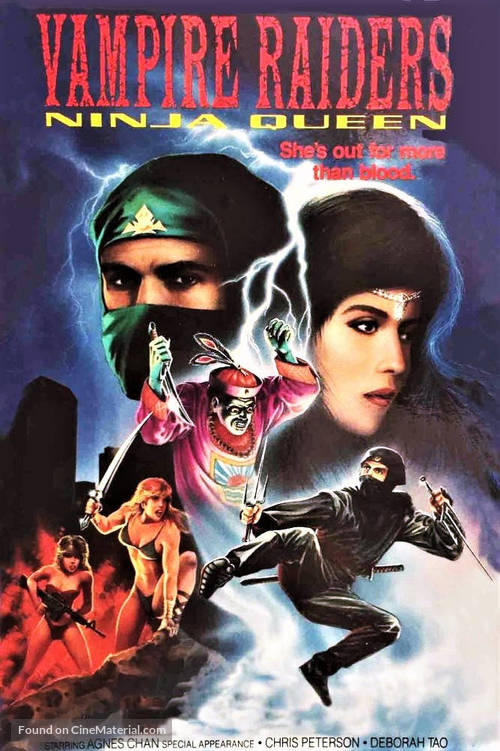 The Vampire Raiders - VHS movie cover