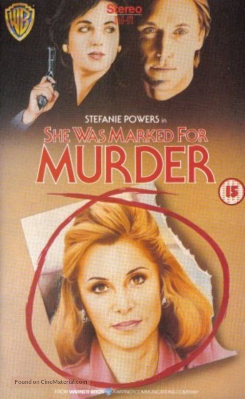 She Was Marked for Murder - British Movie Cover