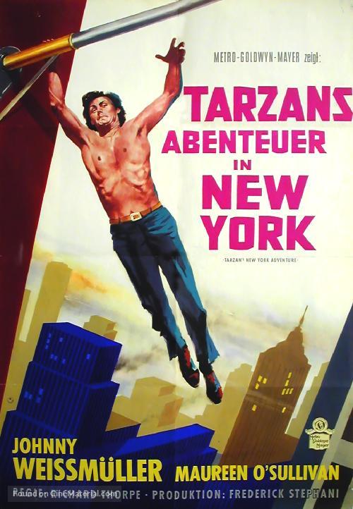 Tarzan&#039;s New York Adventure - German Movie Poster