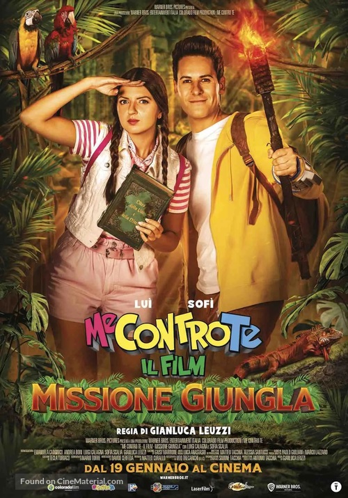 Me Contro Te: Il Film - Missione Giungla - Italian Movie Poster