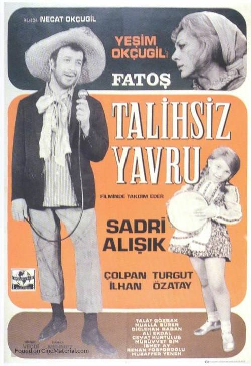 Talihsiz yavru fatos - Turkish Movie Poster