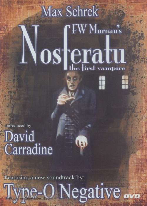 Nosferatu, eine Symphonie des Grauens - DVD movie cover