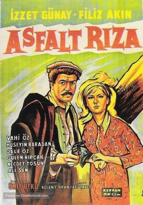 Asfalt Riza - Turkish Movie Poster