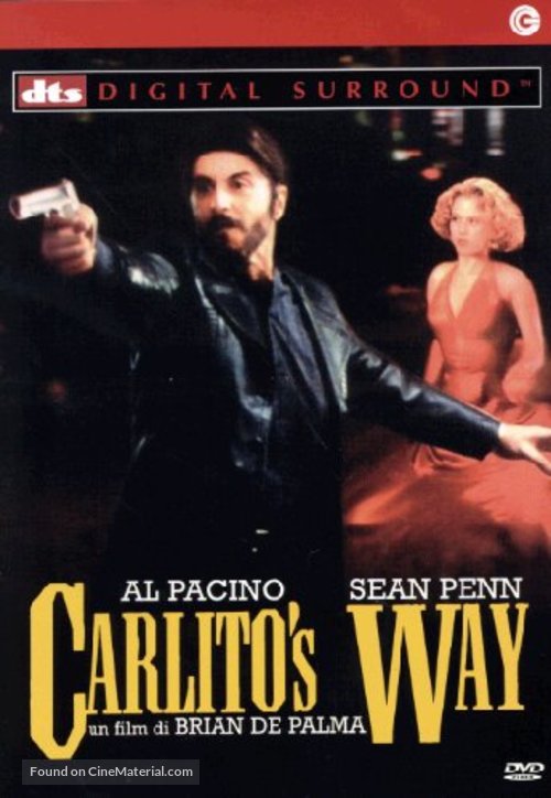 Carlito&#039;s Way - Italian DVD movie cover