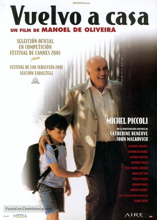 Je rentre &agrave; la maison - Spanish Movie Poster