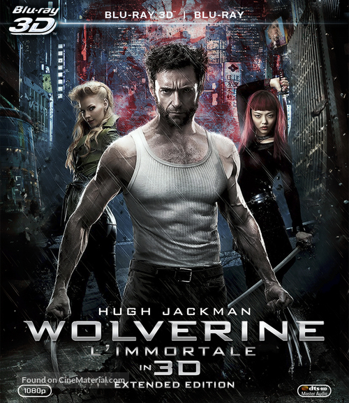 The Wolverine - Italian Blu-Ray movie cover