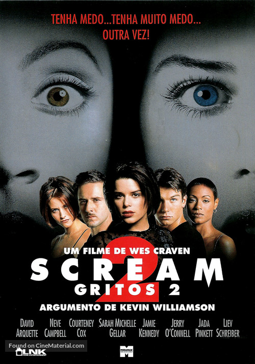 Scream 2 - Portuguese Movie Poster