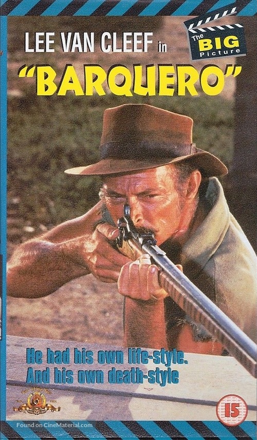 Barquero - British VHS movie cover