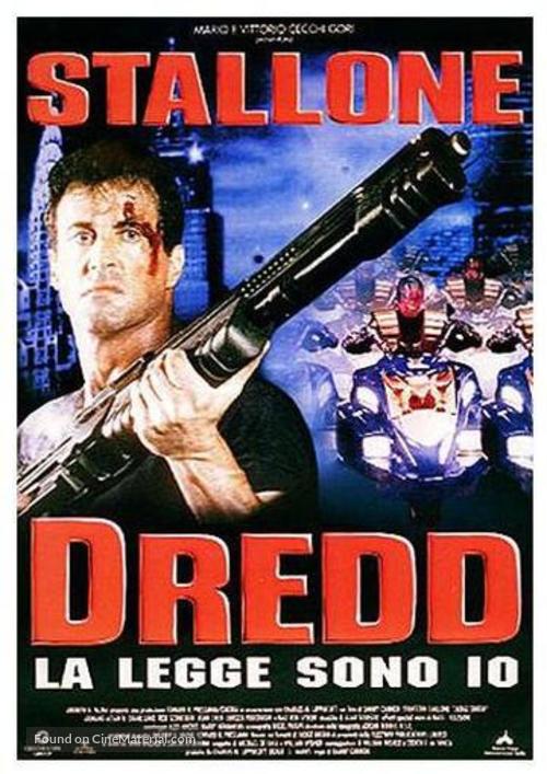 Judge Dredd - Italian Movie Poster