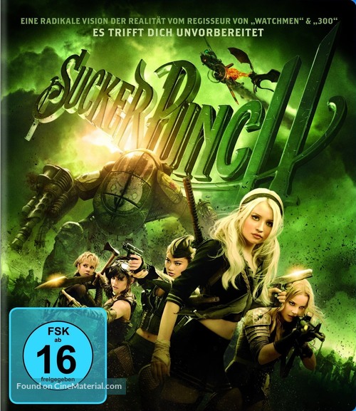 Sucker Punch - German Blu-Ray movie cover