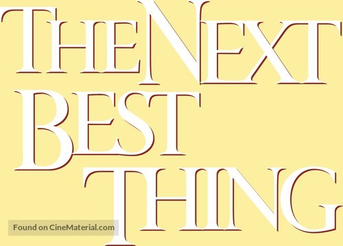 The Next Best Thing - Logo