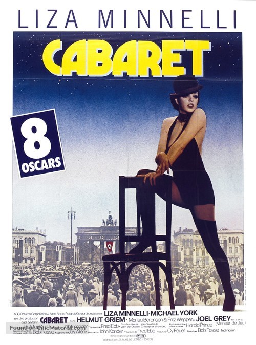 Cabaret - French Movie Poster