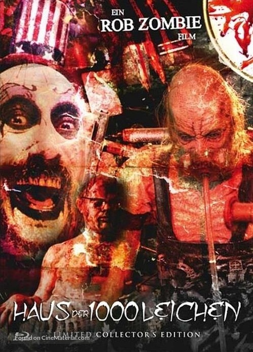 House of 1000 Corpses - Austrian Blu-Ray movie cover