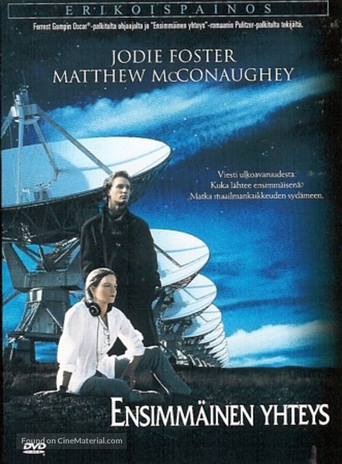 Contact - Finnish DVD movie cover