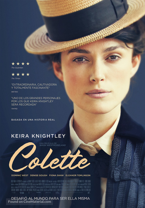 Colette - Spanish Movie Poster