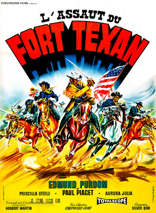 Gli eroi di Fort Worth - French Movie Poster