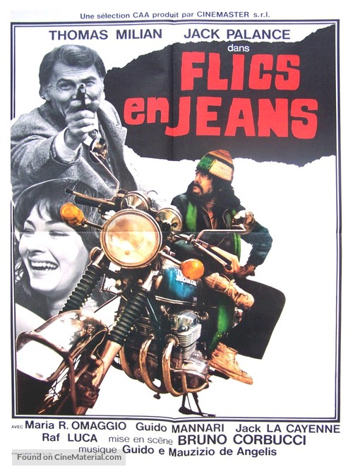 Squadra antiscippo - French Movie Poster