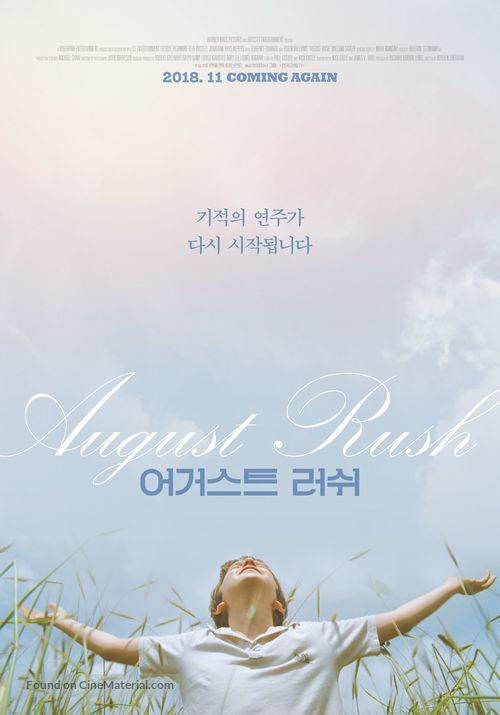 August Rush - South Korean Re-release movie poster